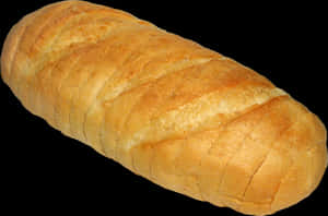 Fresh White Bread Loaf PNG with transparent background