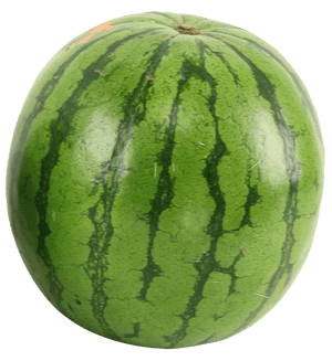 Fresh Whole Watermelon PNG