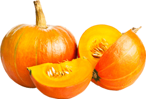 Duo Sliced Pumpkin - Pumpkin Png, Transparent Png PNG
