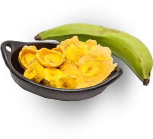 Freshand Cooked Plantains PNG Image