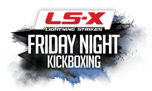 Friday Night Kickboxing Event Poster PNG with transparent background
