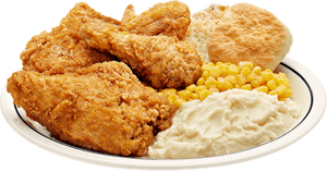 Fried Chicken Dinner National Fried Chicken Day Clip - Fried Chicken Dinner Transparent, HD Png Download PNG with transparent background
