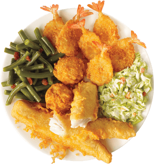 Captain D's Fish And Shrimp, HD Png Download PNG