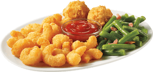 Popcorn Shrimp Dinner Captain D's, HD Png Download PNG with transparent background