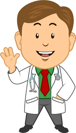 Friendly Doctor Clipart PNG Image