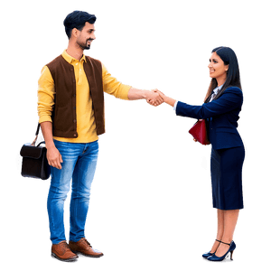 Friendly Handshake Clipart PNG 05232024 PNG image with transparent background