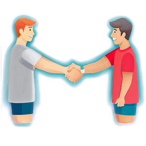 Friendly Handshake Clipart PNG wsb PNG