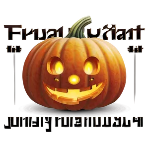 Friendly Pumpkin Face Png Wji PNG Image