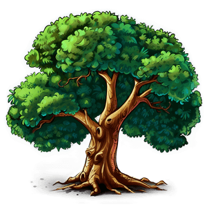 Friendship Tree Illustration PNG 06112024 PNG image with transparent background