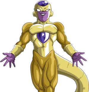 Frieza Full Power Pose PNG Image