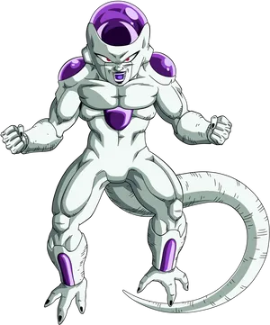 Frieza Full Power Stance PNG Image