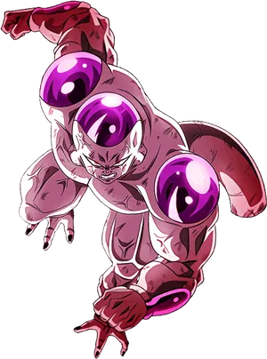 Frieza Power Stance Dragon Ball Z PNG Image