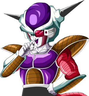 Frieza Smiling Evilly D B Z PNG Image