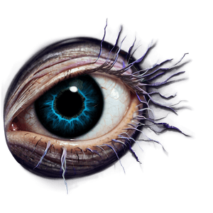 Frightening Eyes Artwork PNG 05252024 PNG