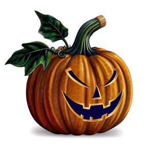 Frightening Pumpkin Illustration Png Nnt PNG Image