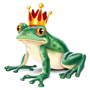 Frog Prince Cartoon PNG 06212024 PNG