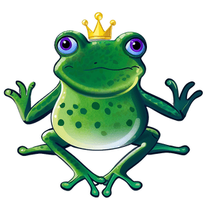 Frog Prince Cartoon PNG 86 PNG