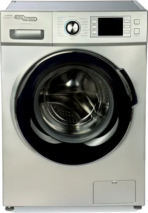 Front Loading Washing Machine PNG Image