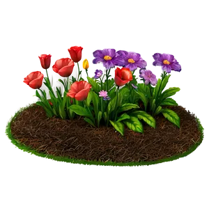 Front Yard Flower Bed Png 57 PNG Image