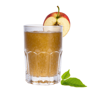 Frosted Apple Juice Glass PNG 06132024 PNG