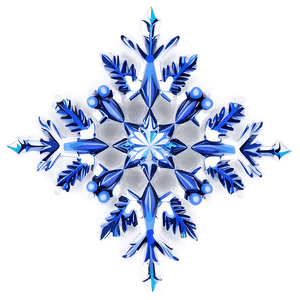 Frosted Snowflake Art PNG 13 PNG image with transparent background