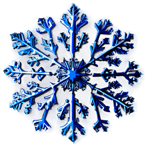 Frosty Snowflake Clipart PNG 05252024 PNG
