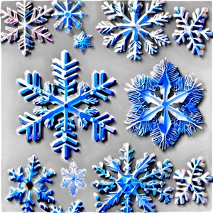 Frosty Snowflakes Pattern Png Pxn75 PNG Image