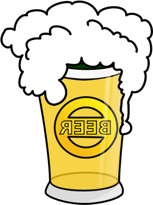 Shot Glass Full And Geeky Glass Clipart Of Glass, Lowest - Cartoon Clipart Beer, HD Png Download PNG image with transparent background