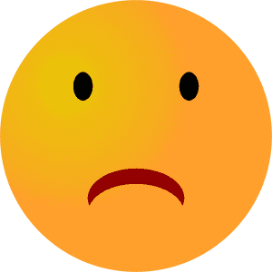 Frown Emoji Clip Arts - Smiley, HD Png Download PNG image with transparent background