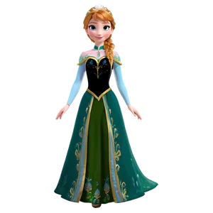 Frozen Anna Coronation Dress Png 61 PNG Image