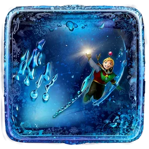 Frozen Blue Square Icon Png 87 PNG Image