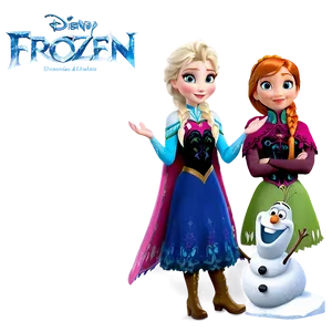 Frozen Characters B PNG Image