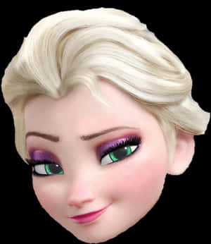 Frozen PNG image with transparent background