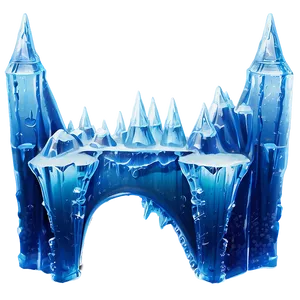 Frozen Ice Castle Png Buu PNG Image