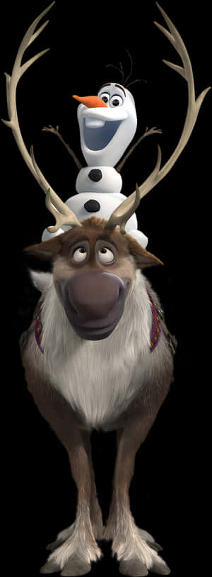 Frozen PNG with transparent background