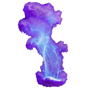 Frozen Purple Smoke Png Hya26 PNG Image