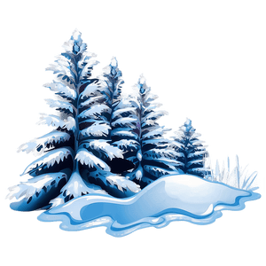 Frozen Winter Land PNG ecp PNG with transparent background