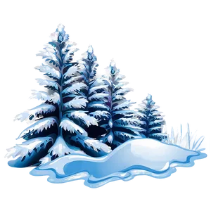 Frozen Winter Land Png Ecp PNG Image