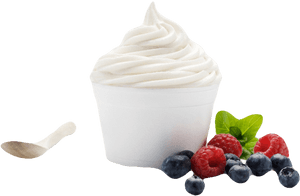 Yogurt Png Image - Frozen Yogurt Png Transparent Background, Png Download PNG