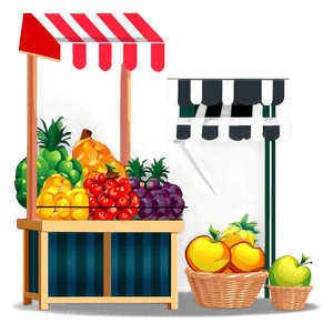 Fruit Shop Stall PNG pid43 PNG image with transparent background
