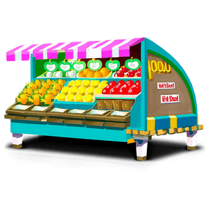 Fruit Shop Stall PNG uli63 PNG image with transparent background