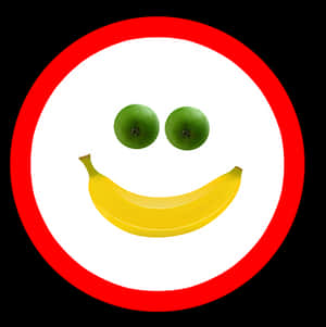 Fruit Smile Emoji Art PNG image with transparent background