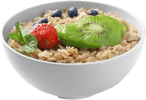 19 Ways To Make Meals With Oats And Oatmeal - Oatmeal With Berries White Background, HD Png Download PNG with transparent background