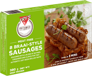 Transparent Sausage Link Png - Fry's Braai Style Sausages, Png Download PNG with transparent background