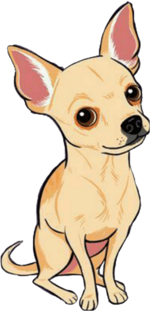 #ftestickers #clipart #dog #puppy #chihuahua #cute, HD Png Download PNG image with transparent background
