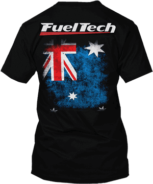 Fueltech Australia Flag T-shirt - Fueltech Shirts, HD Png Download PNG image with transparent background