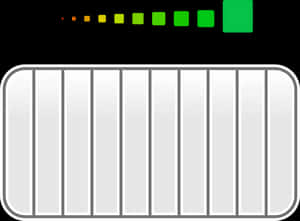 Full Battery Indicator Vector PNG image with transparent background