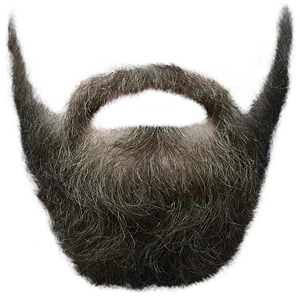 Full Beardwith Styled Moustache PNG Image