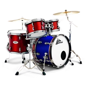 Full Drum Kit Layout Png 06212024 PNG Image