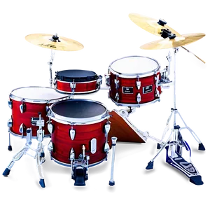 Full Drum Kit Layout Png Rtu4 PNG Image